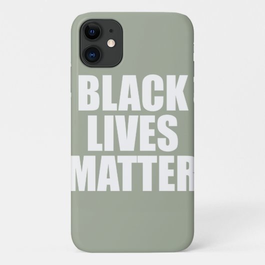 ブラックライフ問題 Case-Mate iPhoneケース (裏面)