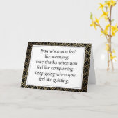 ブラックライフ感動的勇気付けられる引用文 カード (黄色い花)