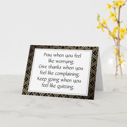 ブラックライフ感動的勇気付けられる引用文 カード (黄色い花)