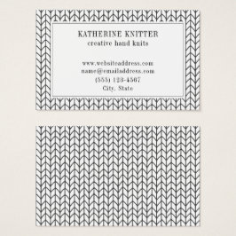 ブラックラインニットオセアナビジネスカード