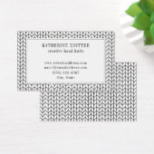 ブラックラインニットオセアナビジネスカード (デスク)