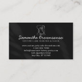 ブラックライン自家製食品ベーカリー調理器 名刺 (裏面)