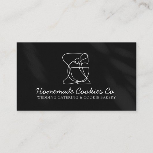 ブラックライン自家製食品ベーカリー調理器 名刺 (正面)