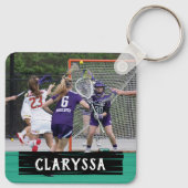 ブラックラクロスマイハート写真 キーホルダー (裏面)