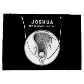 ブラックラクロスラージ抱き枕 ラージペーパーバッグ (裏面)