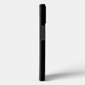 ブラックラグジュアリーiPhone 13 ヘアレス・テリア Case-Mate iPhoneケース (裏面 / 右)