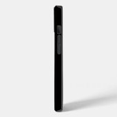ブラックラグジュアリーiPhone 14 カバー、ヨークシャーテリア Case-Mate iPhoneケース (裏面 / 左)