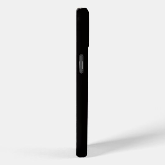 ブラックラグジュアリーiPhone 15ケース、スタミナ・ブルドッグ Case-Mate iPhoneケース (裏面 / 右)