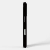 ブラックラグジュアリーiPhone 16 Pro、青黄色のコンゴウインコ Case-Mate iPhoneケース (裏面 / 右)