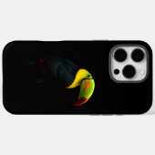 ブラックラグジュアリーiPhone 16 Pro Max、オニハシクイナ Case-Mate iPhoneケース (裏面 (横))