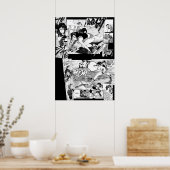 ブラックラグーンマンガ ポスター (キッチン)