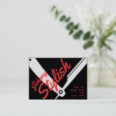 ブラックラシッククを含むプロフェッショナルカバーロイヤリティ 名刺 (スタンド正面)