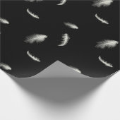 ブラックラッピング紙 ラッピングペーパー (角)