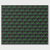 ブラックラッピング紙 ラッピングペーパー (フラット)