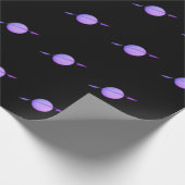 ブラックラッピング紙 ラッピングペーパー (角)