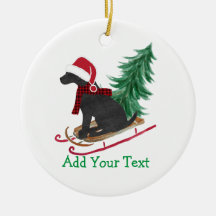 ブラックラパーソナライズされたボクリスマススレッド