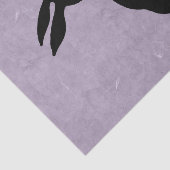 ブラックラビットシルエットイースターバニー 薄葉紙 (詳細)