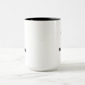 ブラックラブが生活をもっと楽しく! – 両面マグ マグカップ (中央)