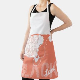 ブラックラブエプロン エプロン
