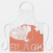 ブラックラブエプロン エプロン (正面)