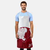 ブラックラブエプロン エプロン (着用した状態)