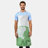 ブラックラブエプロン エプロン (着用した状態)