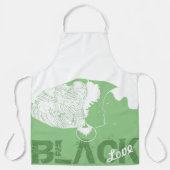 ブラックラブエプロン エプロン (正面)