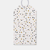 ブラックラブスクリプお洒落ト結婚のギフトラベル ギフトタグ (裏面)