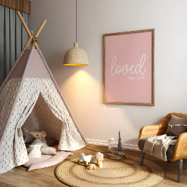 ブラックラブフェイスミニマル引用文 ポスター