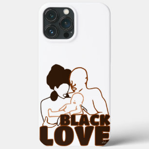 ブラックラブブラウンラブ iPhone 13 PRO MAXケース