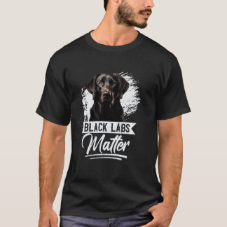 ブラックラブマター 面白い ラブラドール レトリバー 犬 Tシャツ