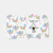 ブラックラブラドードル誕生日サンキューペアボックス フェイバーボックス (折り畳みなし)