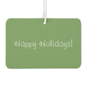 ブラックラブラドールおもしろい – ラボクリスマスフレッシュナー カーエアーフレッシュナー (裏面)