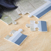 ブラックラブラドールかわいい子犬11 x 14犬愛好家 ジグソーパズル (側面)