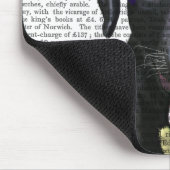 ブラックラブラドールとブルーマジネーター マウスパッド (コーナー)