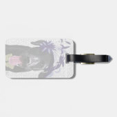 ブラックラブラドールとブルーマジネーター ラゲッジタグ (裏面横)