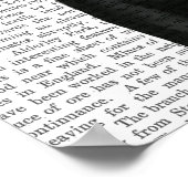 ブラックラブラドールと緑の魅力器 ポスター (角)