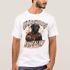 ブラックラブラドールのバスケットボール Tシャツ