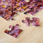 ブラックラブラドールイン紅葉 ジグソーパズル (側面)