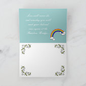 ブラックラブラドールエンジェルフローラ カード (内部)