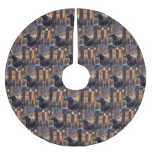 ブラックラブラドールクリスマスフェスティバルシーズン