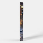 ブラックラブラドールクリスマスフェスティバルシーズン Case-Mate iPhoneケース (裏面 / 右)