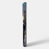 ブラックラブラドールクリスマスフェスティバルシーズン Case-Mate iPhoneケース (裏面 / 左)