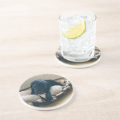 ブラックラブラドールコースター コースター (側面)