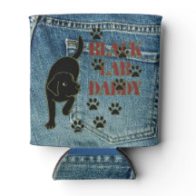 ブラックラブラドールダディクーラーボックス