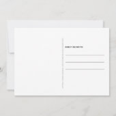 ブラックラブラドールドッグ移動 案内状 (裏面)