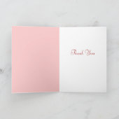 ブラックラブラドールパピーサンキューカード サンキューカード (内部)