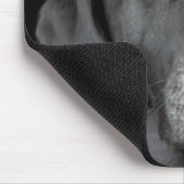 ブラックラブラドールリトリバーマウスパッド マウスパッド (コーナー)