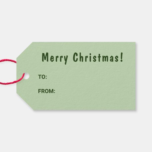 ブラックラブラドールレトリエバードッグとクリスマスツリー ギフトタグ (裏面横)