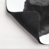 ブラックラブラドールレトリエバーパピーマウスパッド マウスパッド (コーナー)